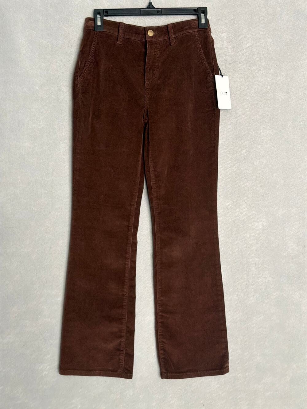 Joe's Provocateur Jeans Corduroy Bootcut Dark Brown Women's 27 NEW